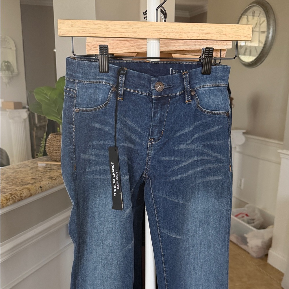 BLANK NYC Dark Blue Skinny Jeans